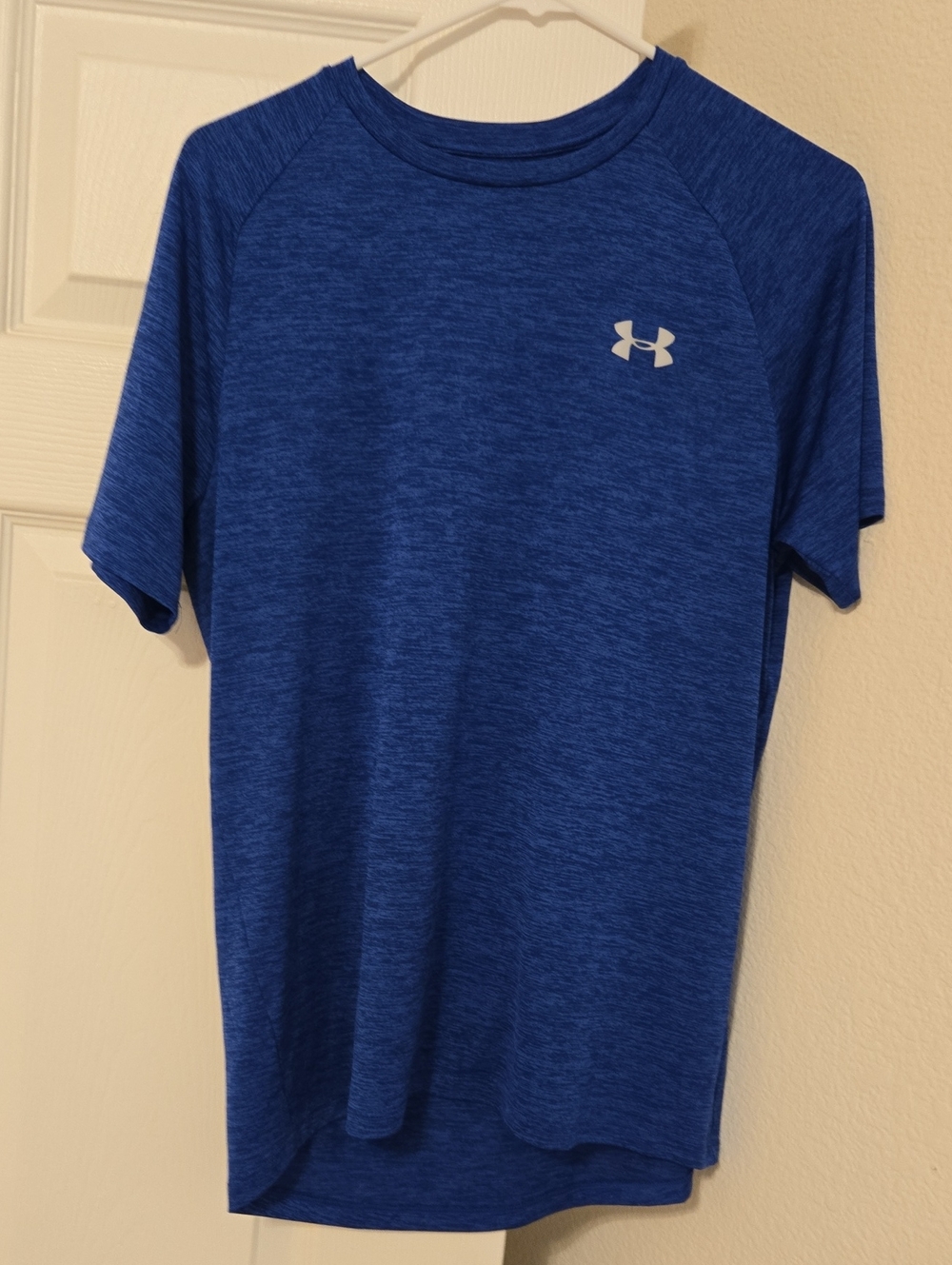Under Armour Kids Royal Blue Short Sleeve Performance Tee Size SMALL